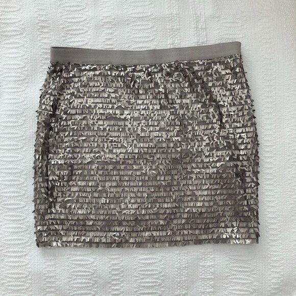 Joe Fresh Women’s Rectangular Sequins Skirt - Picture 1 of 7